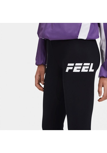 Siyah Fila Kadın Tayt Transfer Details Su411121 Siyah