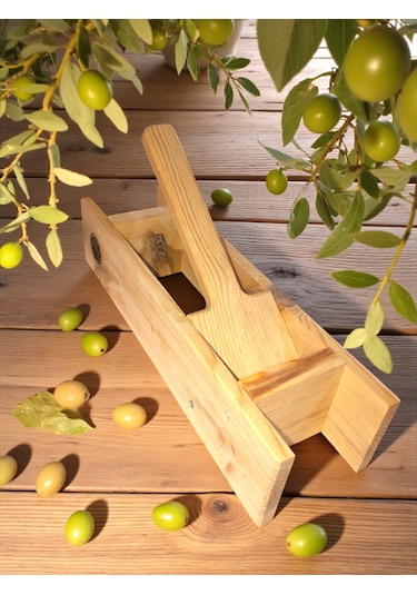 Zeytin Kırma Makinesi - Ahşap Zeytin Kırma Makinesi - Zeytin Kırma Aleti - Ahşap Zeytin Kırma Aleti