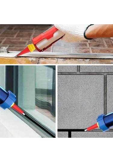 30 Parça Silikon Kalafat Mastik Alet Seti Mastik Ucu Çok Renkli