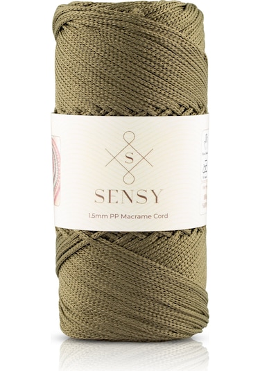 1.5 Mm - 100 Gr Polyester Makrome Ipi Hakı 150 M Polyester Makrome Ip Supla Ip Ve Çanta Ipliği