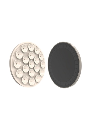 Gajeena Bej Silikon Telefon Tutucu: Süper Tutuculu, Suction Cup & Manyetik, El-işsiz Selfie/video, Banyo Ve Ayna Uyumlu, Temizliği Kolay