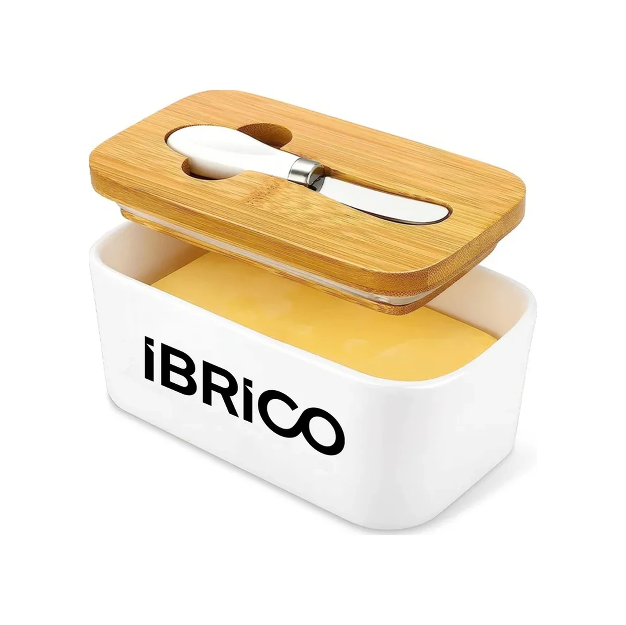 Ibrico Tereyağı Kabı 281846500 Beyaz