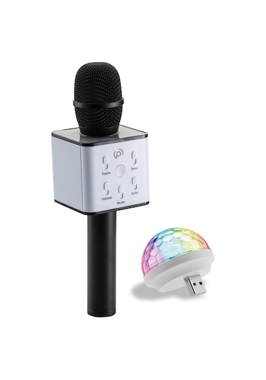 Polosmart Fs22 Siyah Karaoke Mikrofon Parti Topu