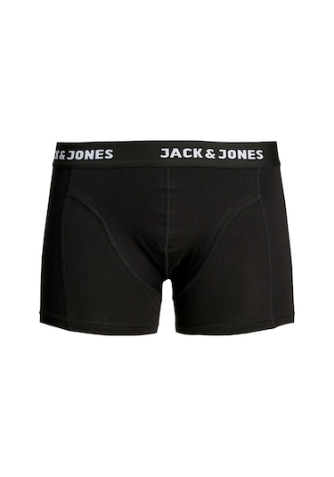 Jack & Jones 12171944 Erkek Boxer 3'Lü Siyah