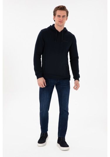 U.s. Polo Assn. Erkek Lacivert Sweatshirt 50296559-vr033 Lacivert