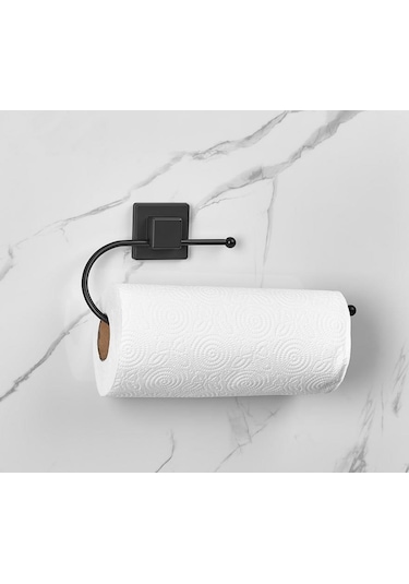 Orsa Home 904 Kare Yapışkanlı Kağıt Havluluk Siyah