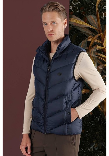 Y 161 Lacivert Klasik Yelek Lacivert