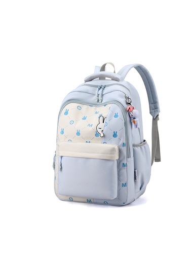 Gençler İçin Şık Ve Konforlu Okul Çantası, Ergonomik Sırt Askılı Gündelik Kullanıma Uygun Modeller MAvi