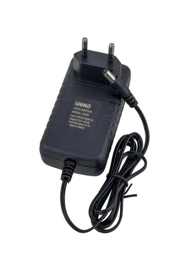 Weko 7.2 Volt - 2 Amper 5.5 X 2.5 Uçlu Ledli Yerli Üretim Akü Şarj Cihazı Out:6v-2a