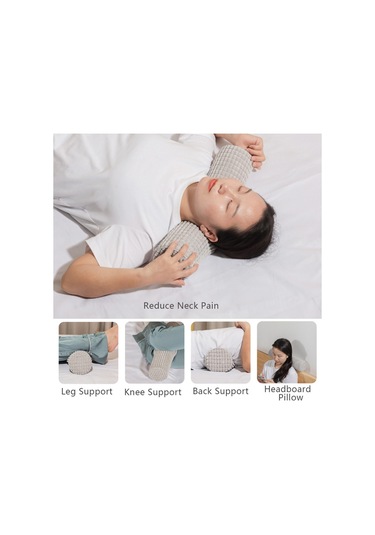 Suntek Servikal Boyun Yastığı Bellek Köpük Yavaş Gri