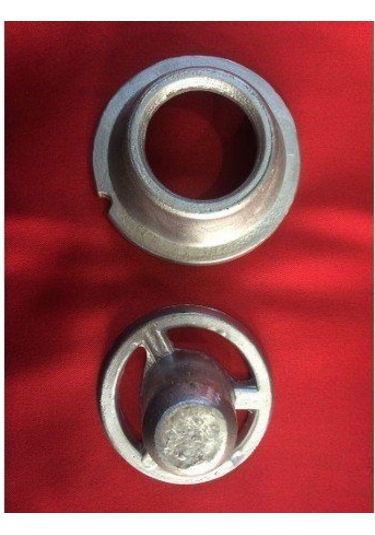 2'li Set 10-12 Numara İçli Köfte Ve Sucuk Hunisi Alüminyum Çelik