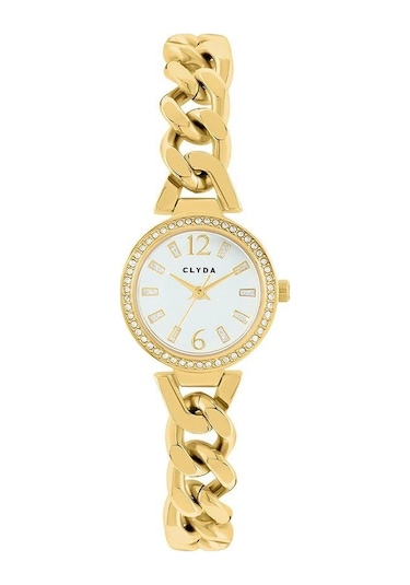 Clyda Cla801dwd Kadın Kol Saati Altın