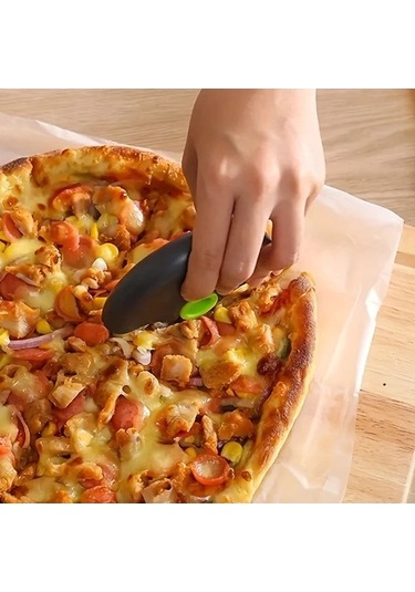 Trendooze Sunshine022 Kırmızı 3lü Çıkarılabilir Pizza Kesici Seti Yıkanabilir Kırmızı 3 Kırmızı