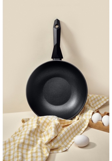 Gal Wok Tava 28 Cm Siyah