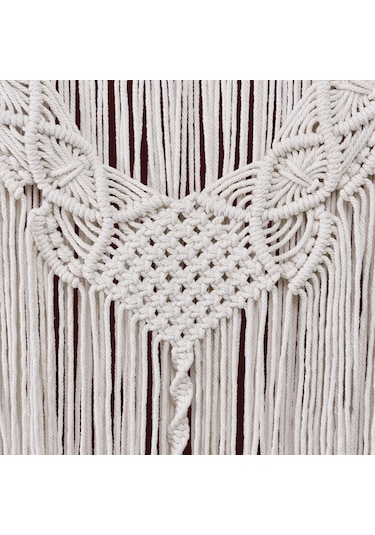 Vkemall Boho Tarz 40x75 Cm Pamuklu Duvar Dekoru - Konfor Verici Ev Ve Ofis Dekorasyonu, Kolay Asma Özelliği 2 M