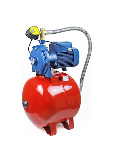 Pedrollo 2Cpm 25/14A Dijital Akıllı Paket Hidrofor 9 Kat 20 Daire 50 Litre Tanklı