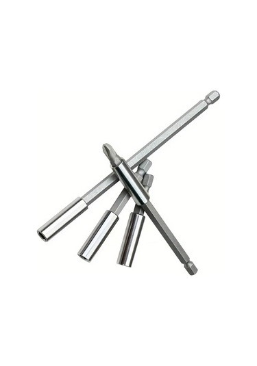 Willowhaven 1/4 İnç Şaftlı 150mm Promaster Manyetik Uzatmalı Uç Seti - Elektrikli Matkaplar İçin Uzun Saplı Vidalama Uçları Diğer