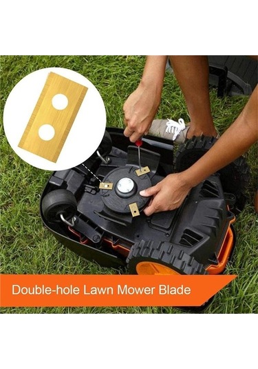 Dancemonkey Worx Landroid Çim Biçme Makinesi Yedek Bıçakları, 36 Adet Paslanmaz Çelik