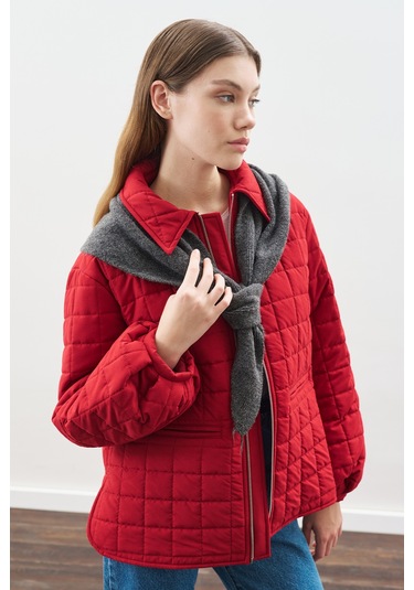 Üçgen Formlu Atkı Antrasit Antrasit