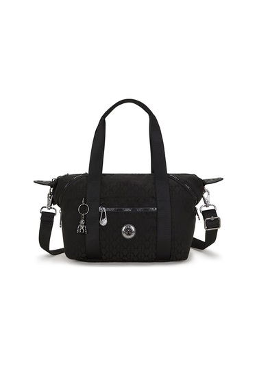 Kıplıng Art Mini Küçük Boy Omuz Çantası Siyah Black Sıgnature Jq Siyah