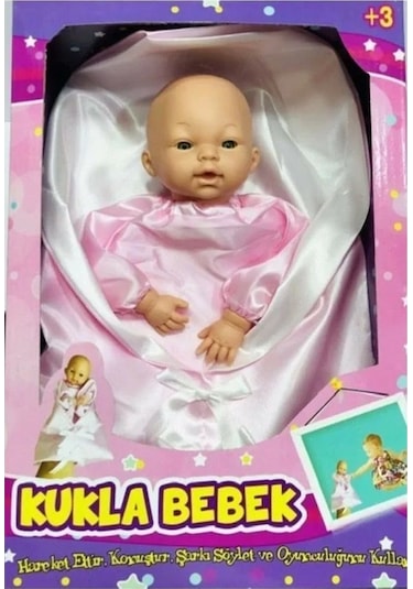 Oyuncak Kukla Bebek Eğlendirici El Kuklası Bebek
