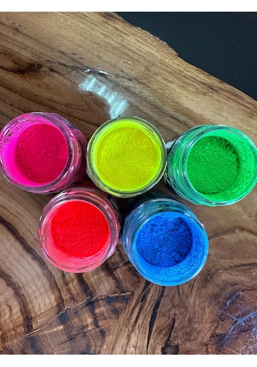 Pigment 5'li Neon Toz Boya Seti 5 10gr
