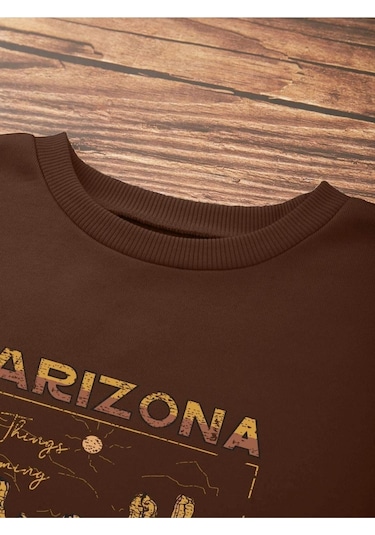 Altamira Unisex Arizona Bisiklet Yaka Sweatshirt 001
