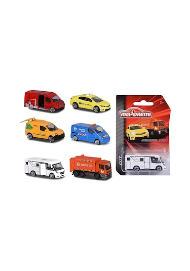 212057500 City Assortment 6 Asst Çok Renkli