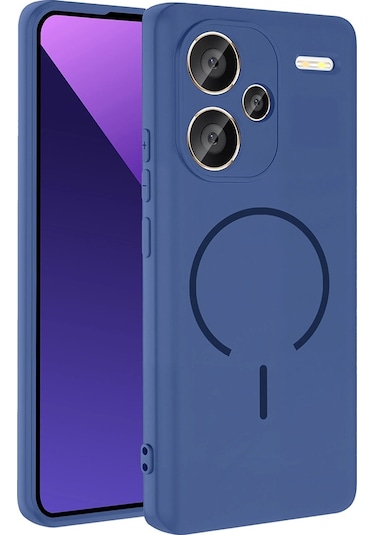 Xiaomi Redmi Note 13 Pro Plus 5g Kılıf M-safe Şarj Özellikli Zore Meta Kapak