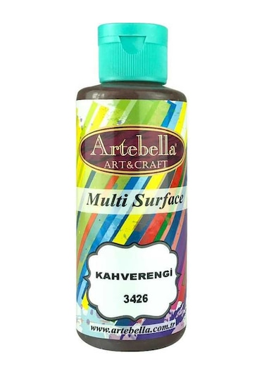 3426130 Artebella Multı Surface Boya 130Cc Kahverengi