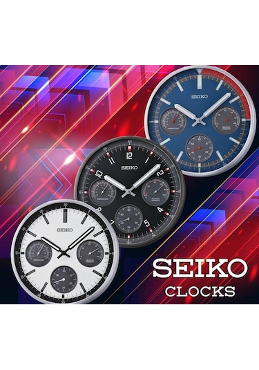 Seiko Clocks Qxa822s Termometre Ve Nemölçer Dekoratif Duvar Saati Çok Renkli