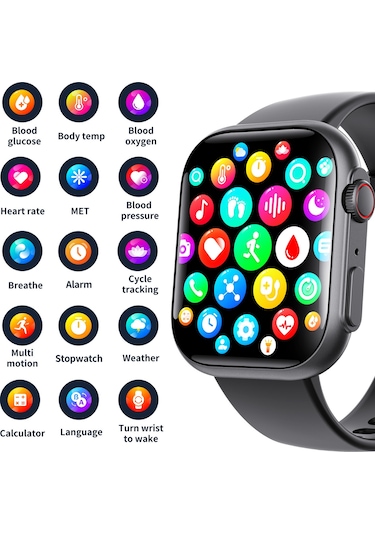 Geeroyoo 2024 Akıllı Saat F59 Spor Modları Su Geçirmez Bluetooth Saat