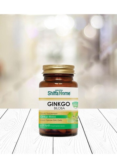 Aksu Vital Shiffa Home Ginkgo Biloba Kapsül 620 MG 60 Kapsül