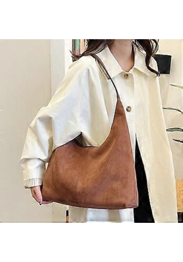 Günlük Kullanım İçin Geniş Bölmelere Sahip, Göz Alıcı Omuz Çantası, Bol Çanta, Rahat Koltuk Altı Çantası, El Çantası, Siyah Siyah Diğer