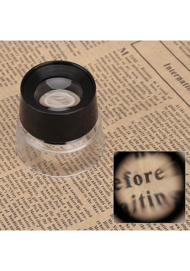 Microcase Saatçi Tamirci Göz ve El Büyüteci 10X - AL3219