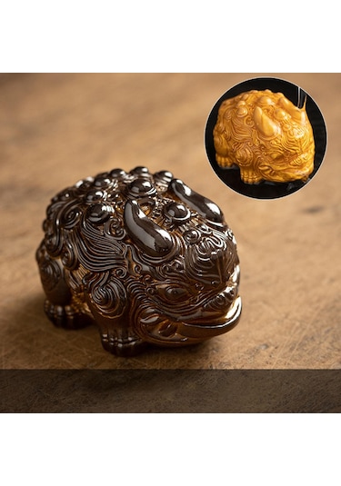 Suntek Çay Pet Minyatür Reçine Yaratıcı Çin Çayı Renk-b