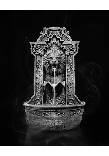 Aslan Ters Akışlı Tütsülük 18x11x8,5 Cm