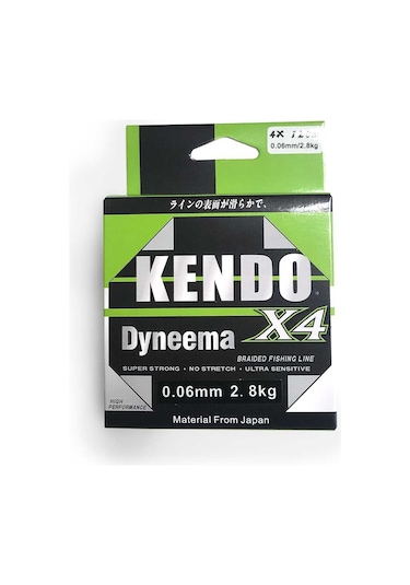 Yeni Kendo Dyneema 4 Örgü 0,16Mm 250Mt Ip Misina