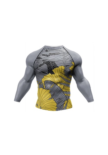 Prosperlink Cody Lundin Sıkı Uzun Kollu Mma Bjj Savaş Tişörtü - Grappling Eğitimi İçin Spor Kıyafetierkek Gökyüzü Mavi