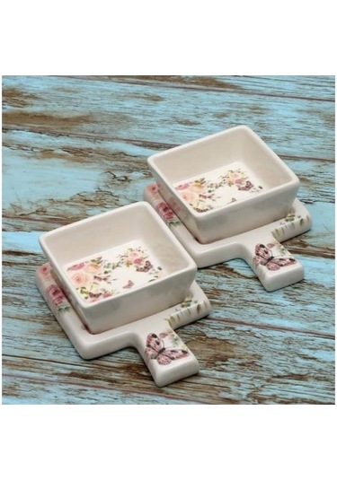 Yns 2'li Kare Sunum Ve Kahvaltı Seti Yns 9901038 Dıgı