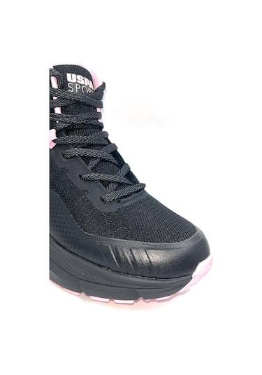 U.s. Polo Assn. Gerrard Hı Wmn 4pr Kadın Aoutdoor Bot Siyah Siyah