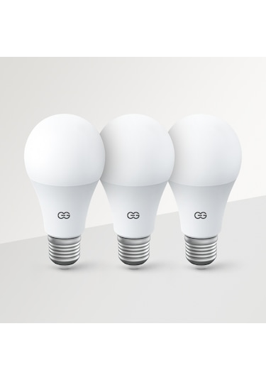 Günsan 3'lü Led Ampul 15w Gün Işığı E27 4000k 1470 Lümen 3 Adet