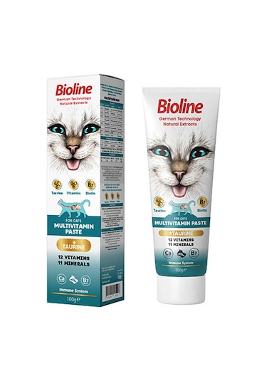 Cosmotex Bıolıne Multıvıtamın Paste Cat 100 Gr X 2 Adet