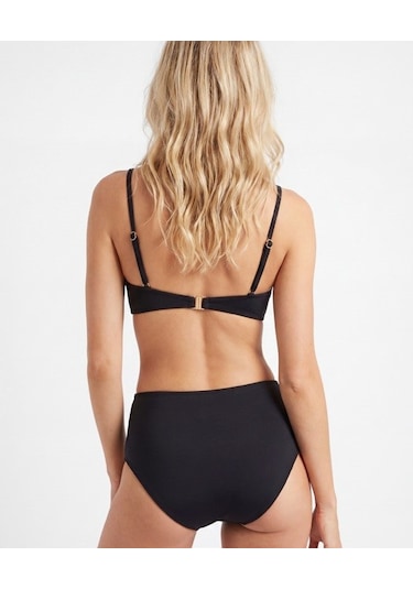 Nbb Bayan Taşlı Bikini Mayo 51717 Siyah