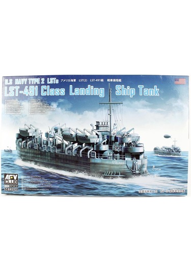 Afv Club Se73519 1/350 Lst-491 Class Çıkartma Gemisi Demonte Plastik Maketi
