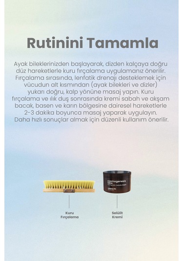 Cosmogenesis Labs Selülit Karşıtı ve Cilt Sıkılaştırıcı Temel Bakım Seti Vegan