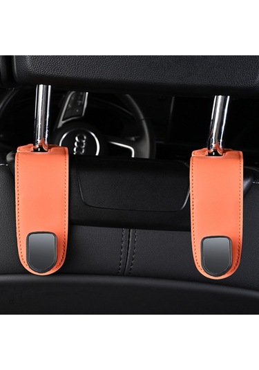 Padalink Araba Başı Direnci Kanca, 360 Döner, Gizlenebilir, Çok Amaçlı Araç İçi Saklama, 50kg Yük Kapasitesi, Karbon Fiber Desenli