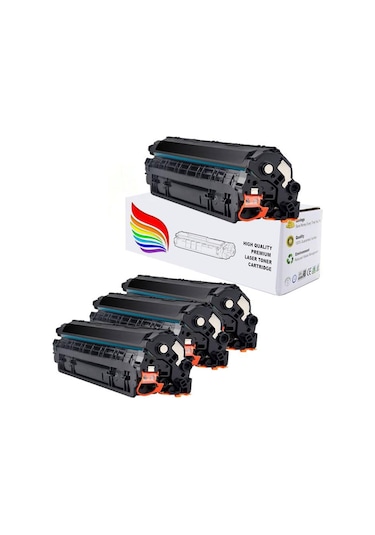 Inkwell Hp Laserjet Pro P1100 85A Uyumlu Toner 4'Lü Paket