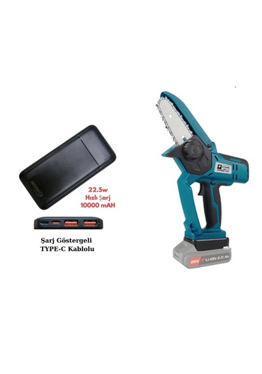 Catpower 4138 Akülü Dal Kesme Makinesi 10 CM Akü Hariç + Ah + Akd