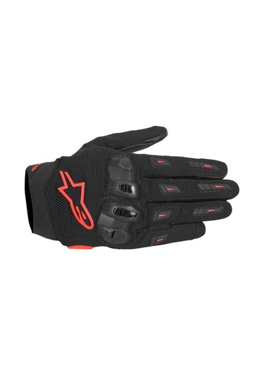 Alpinestars Sp X 5 Air Korumalı Motosiklet Eldiveni Siyah Kırmızı